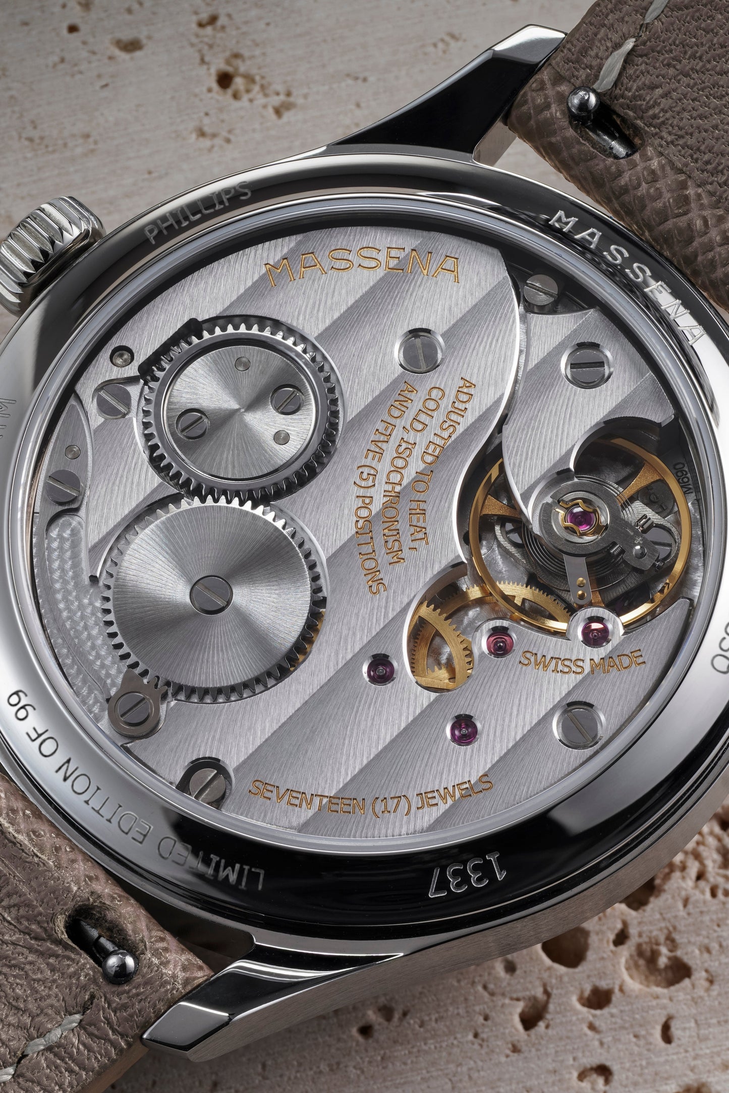 Phillips in Association with Bacs & Russo 1952 Observatory Dial Limited Edition by Massena LAB and Raúl Pagès