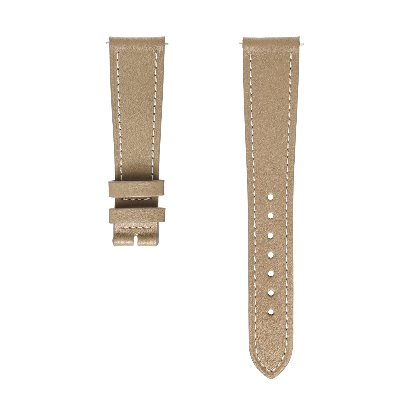 Polerouter® Watch Straps, Macadamia Calfskin