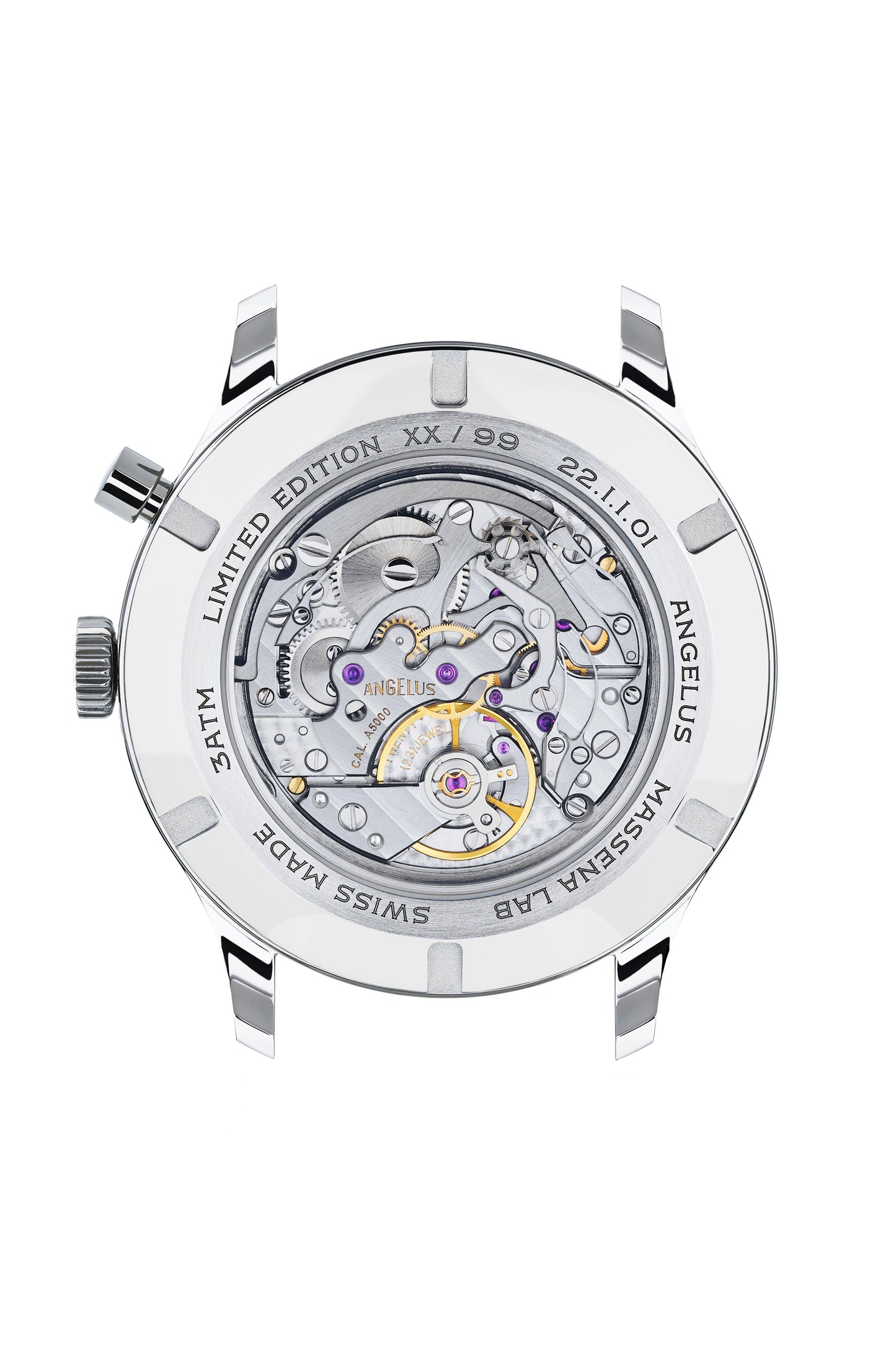 Angelus Chronographe Médical x Massena LAB