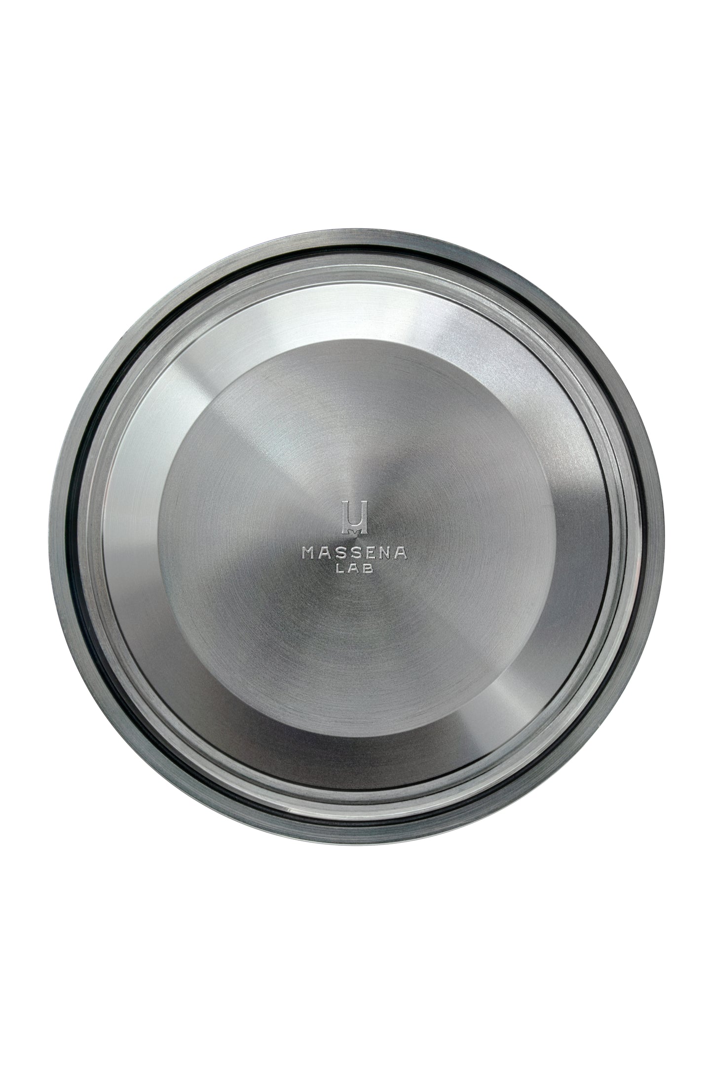 The Massena LAB Uni-Racer wristwatch features a 39mm stainless steel case, finished horizontally for added visual interest. Each watch is numbered with its limited-edition number.