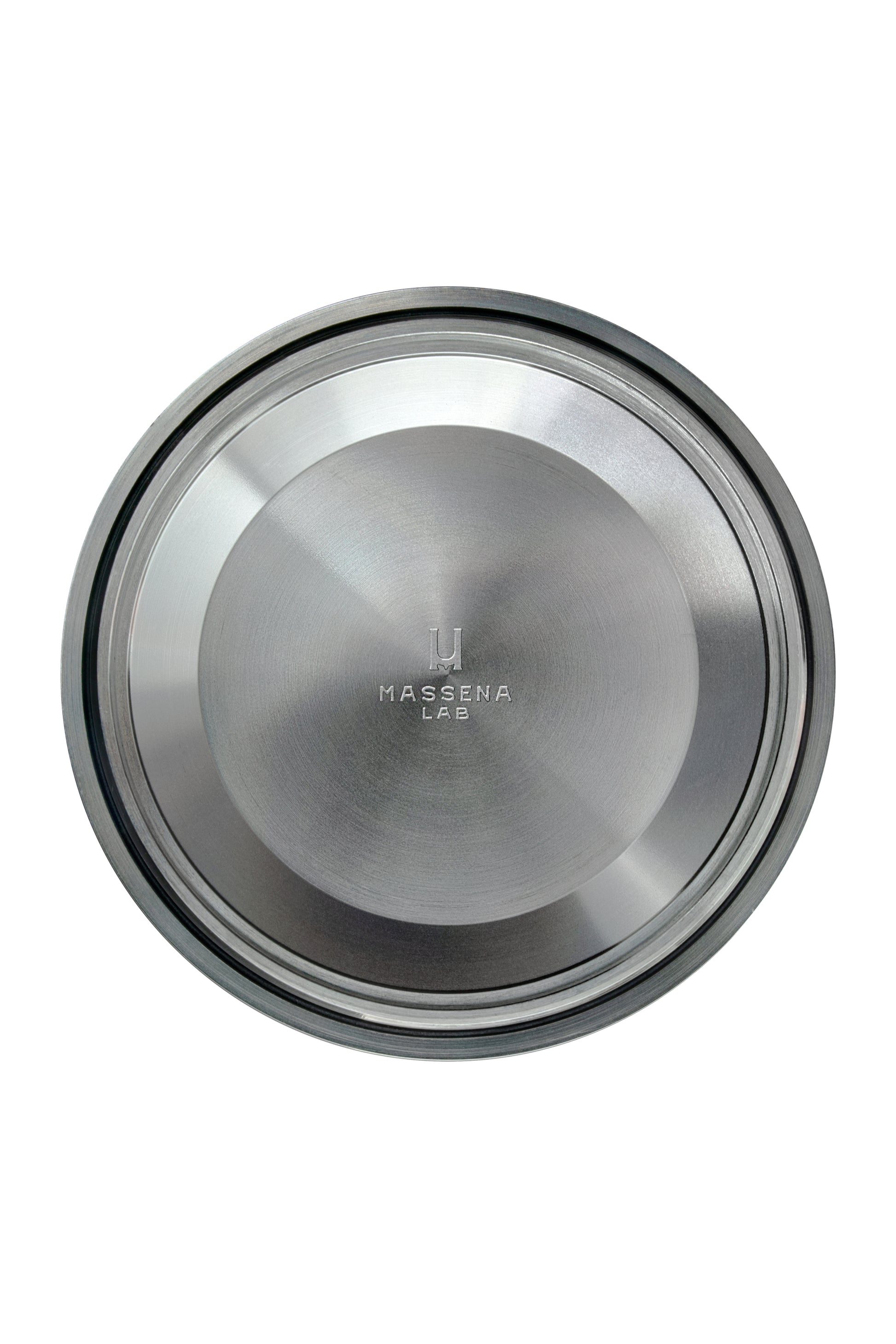 The Massena LAB Uni-Racer wristwatch features a 39mm stainless steel case, finished horizontally for added visual interest. Each watch is numbered with its limited-edition number.