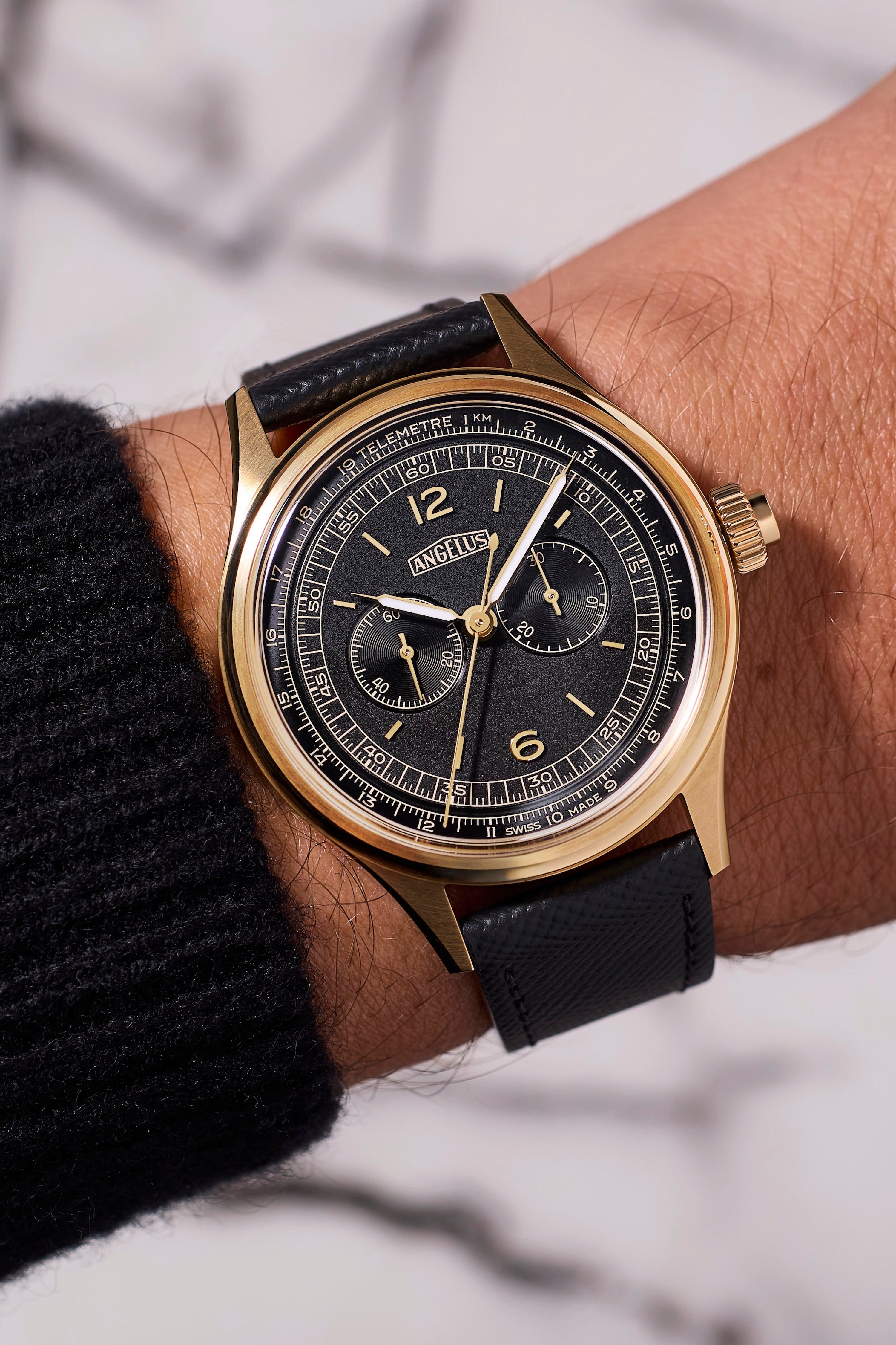 アルトゥール・アントゥネス・ブラ Angelus Chronographe Télémètre Massena LAB