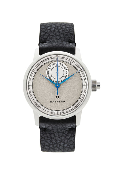 Le Chronographe Monopoussoir Louis Erard x Massena LAB - Rhodium