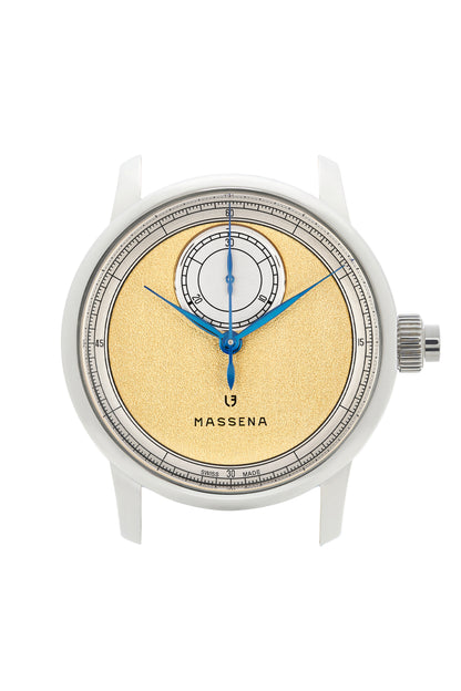 Le Chronographe Monopoussoir Louis Erard x Massena LAB - Gold