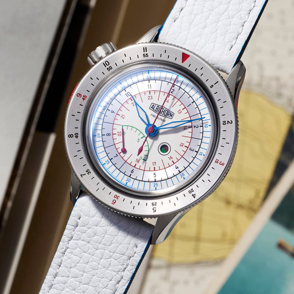 First Look: The Albishorn x Massena LAB Maxigraph is a Regatta Chronograph from a Newly-Created Brand