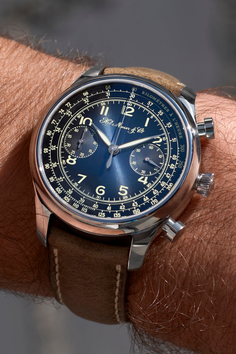 H. Moser & Cie x Massena LAB Endeavour Chronograph - Deposit