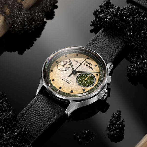 Studio Underd0g and Massena LAB serve up a luxury pairing with the Champagne & Caviar 03SERIES