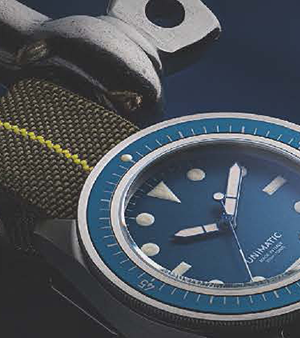 UNIMATIC and Massena LAB release a French Navy-inspired dive watch
