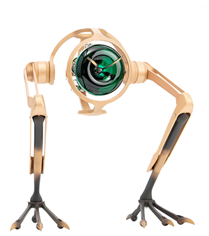 MB&F x L'Epée x Massena Lab T-Rex Bronze Clock