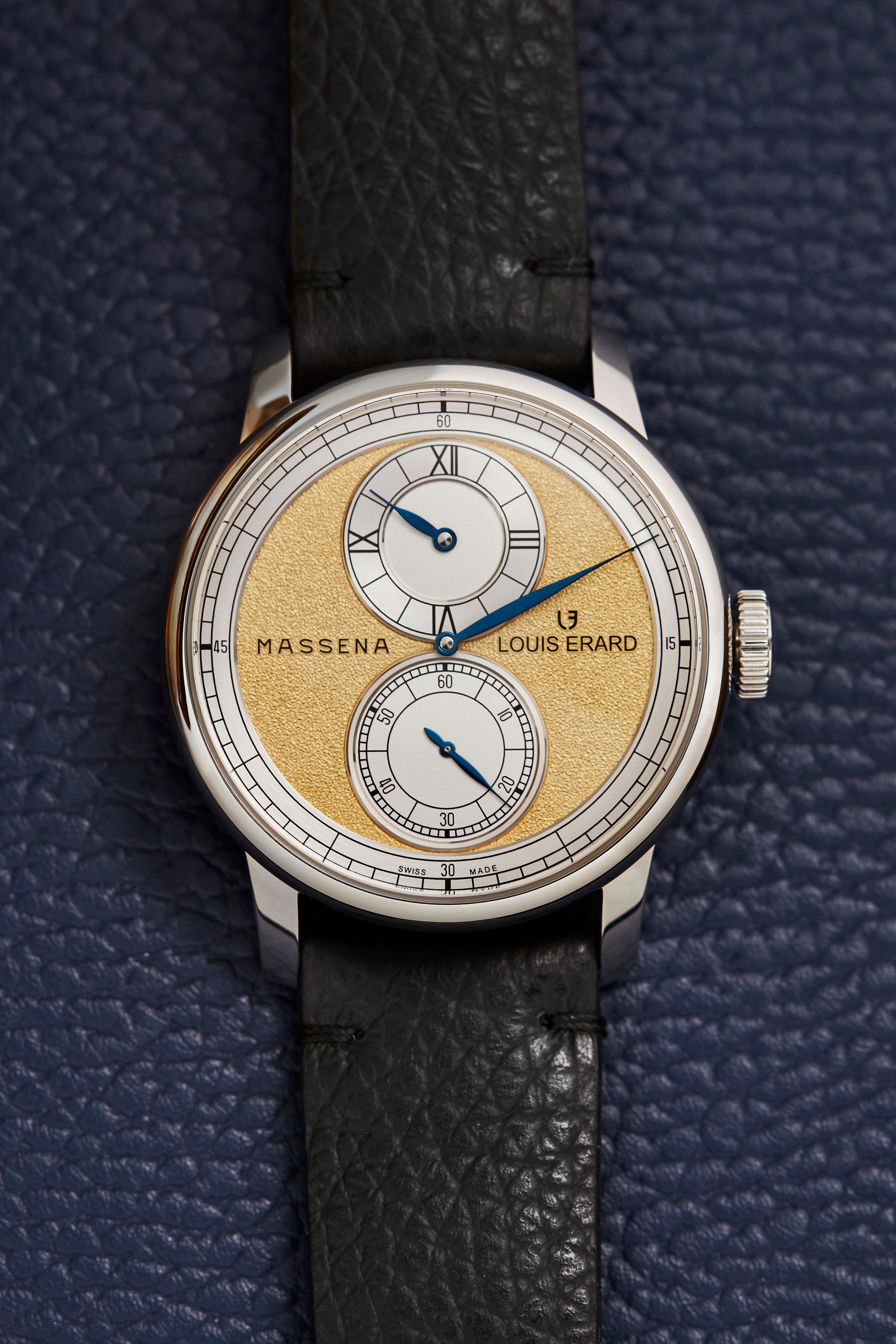 Le Régulateur Louis Erard x Massena LAB - Gold