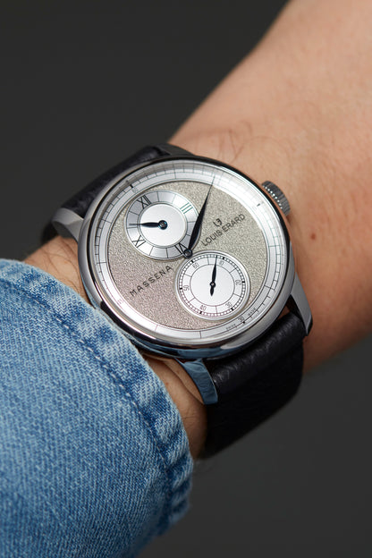 Le Régulateur Louis Erard x Massena LAB - Rhodium